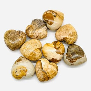 Picture Stone Medium Hearts