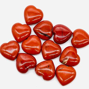 Red Jasper Medium Hearts