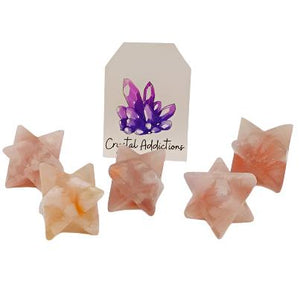 Flower Agate Merkaba