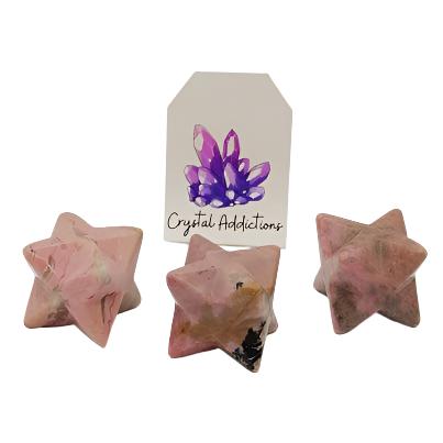 Rhodonite Merkaba