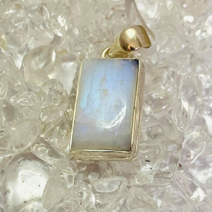 Moonstone Sterling Silver Pendant #96