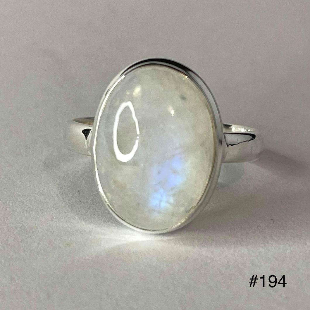 Moonstone Oval Ring #194