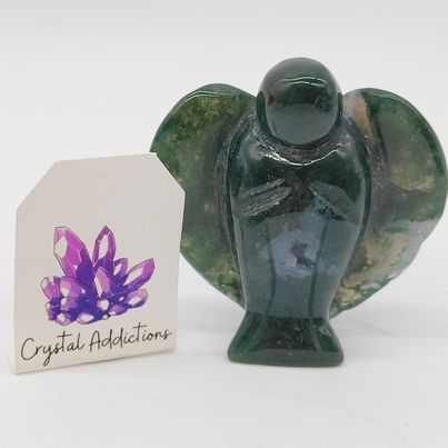 Moss Agate Angel # 43