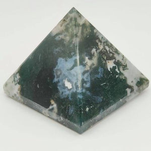 Moss Agate Pyramid # 126