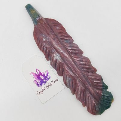 Ocean Jasper Feather # 174