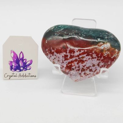 Ocean Jasper Heart # 165