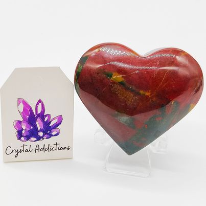 Ocean Jasper Heart # 42