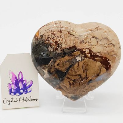 Ocean Jasper Heart # 78