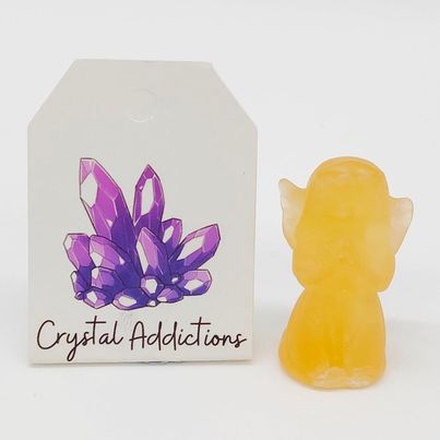 Orange Calcite Angel # 149