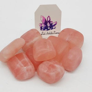 Pink Calcite Tumbles