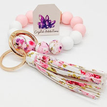 Load image into Gallery viewer, Beaded Bracelet Keyrings &amp; Wallets
