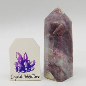 Pink Tourmaline Point # 170