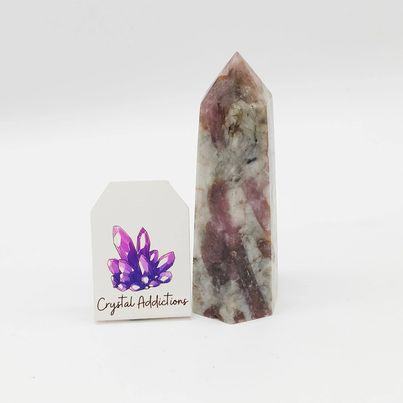 Pink Tourmaline Point # 64