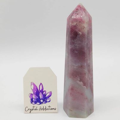 Pink Tourmaline Point # 75