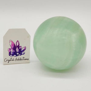 Pistachio Caribbean Calcite Sphere # 198