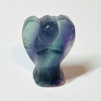 Rainbow Fluorite Angel # 162