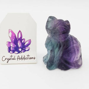 Rainbow Fluorite Cat # 161