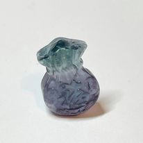 Rainbow Fluorite Money Bag # 142