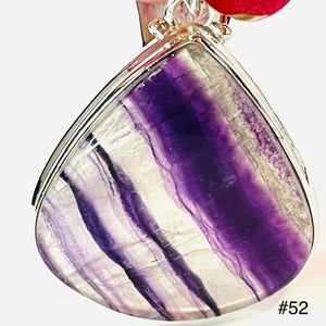 Rainbow Fluorite Pendant # 52