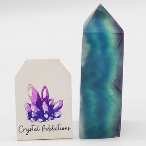 Rainbow Fluorite Obelisk P.I # 195