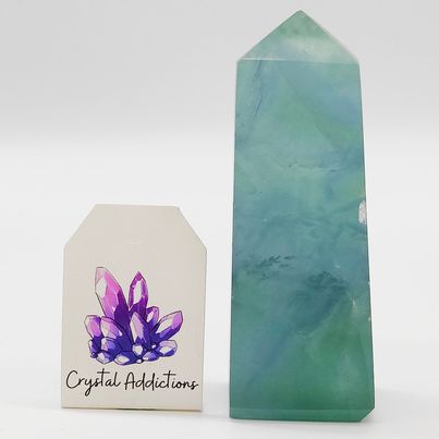 Rainbow Fluorite Point P.I # 1