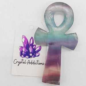 Rainbow Fluorite Ankh P.I # 19