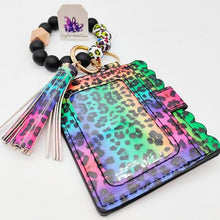 Load image into Gallery viewer, Beaded Bracelet Keyrings &amp; Wallets
