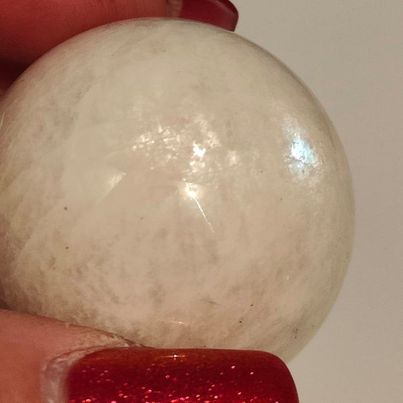 Rainbow Moonstone Sphere # 24