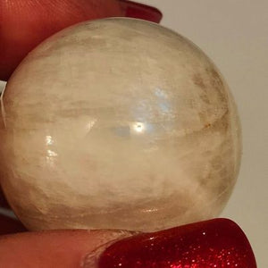 Rainbow Moonstone Sphere # 26