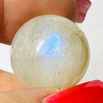 Load image into Gallery viewer, Rainbow Moonstone Mini Sphere
