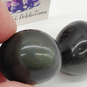 Rainbow Obsidian Tumbles