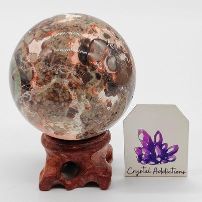 Rainforest Jasper Sphere # 130