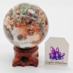 Rainforest Jasper Sphere # 93