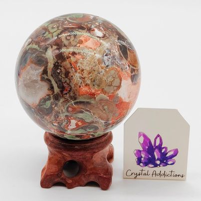 Rainforest Jasper Sphere # 97