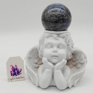 Resin Angel Sphere Stand