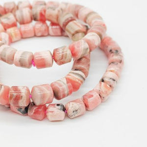 Rhodochrosite Barrel Bracelet