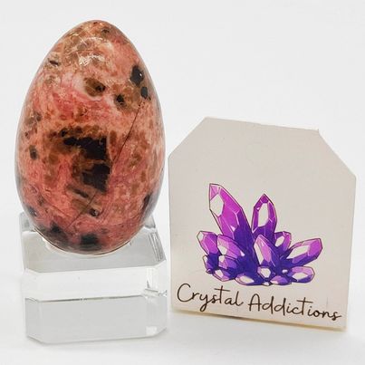 Rhodonite Egg # 134