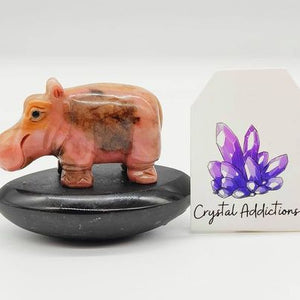 Rhodonite Hippo # 26