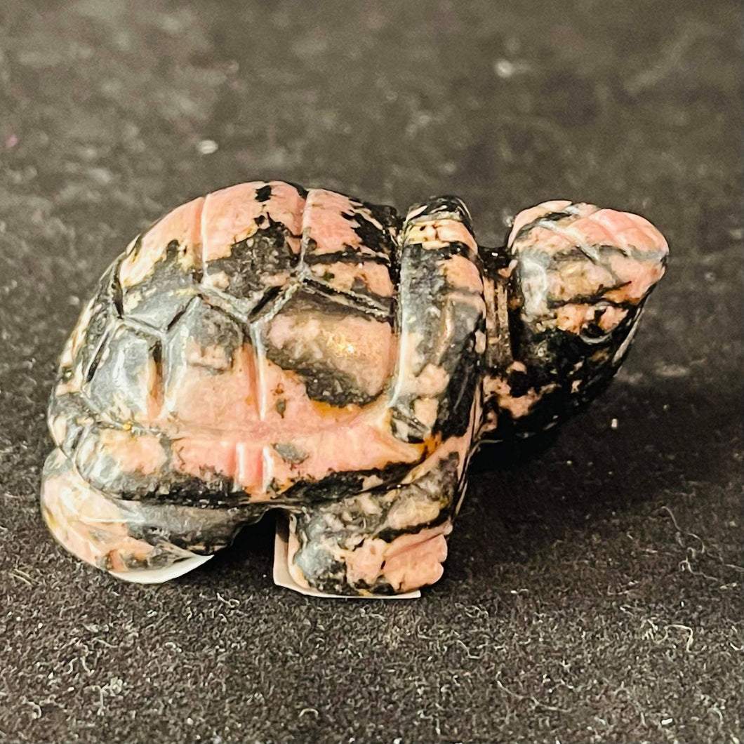 Rhodonite Turtle Small #59