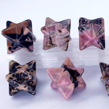 Load image into Gallery viewer, Rhodonite Merkaba Small
