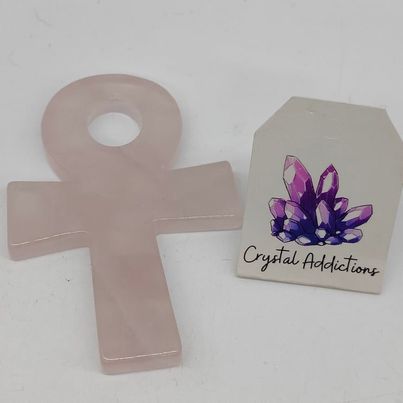 Rose Quartz Ankh # 28