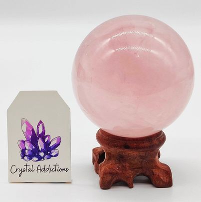 Rose Quartz Sphere # 112