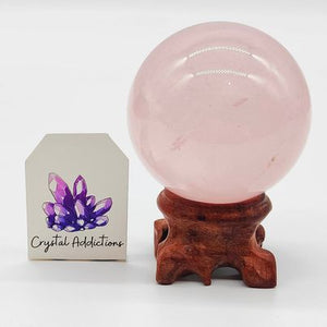 Rose Quartz Sphere # 144