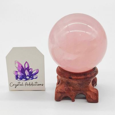 Rose Quartz Sphere # 153