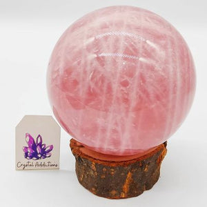 Rose Quartz Sphere # 157