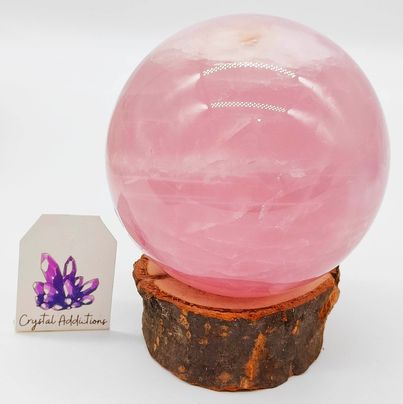 Rose Quartz Sphere # 187