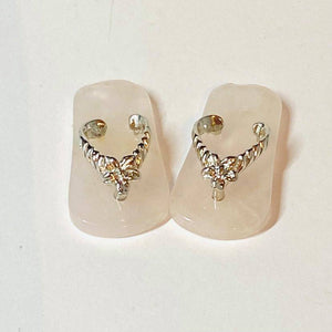 Rose Quartz Crystal Thongs