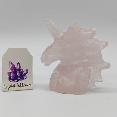 Rose Quartz Unicorn # 186