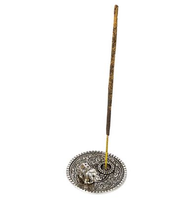 Round Elephant Incense Holder