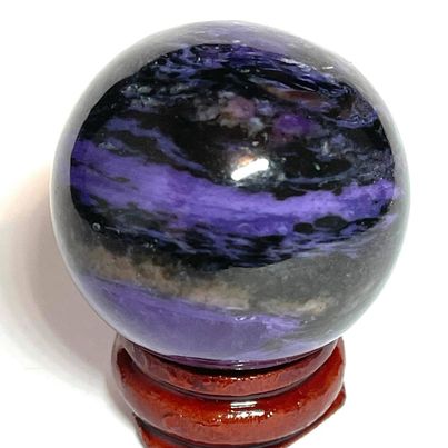 Charoite Sphere # 118